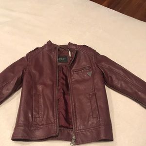 Guess leather jacket ( boys)